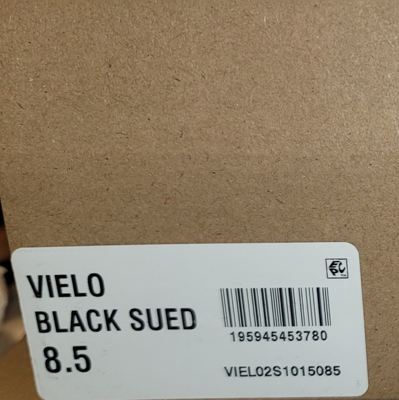 Steve Madden Vielo Black Sued Heels 👠 8.5 - Picture 10 of 11